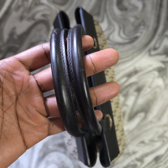 Bottega Veneta Canvas Leather Bag - Picture 4 of 8